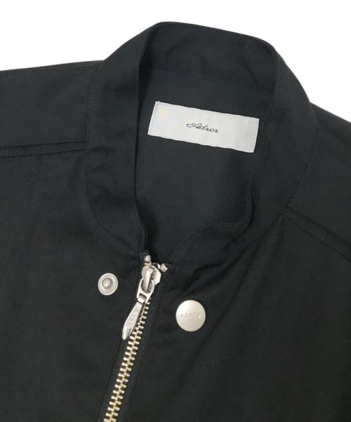 ADRER（アドラー）ADRER (アドラー) シャツジャケット ブラック サイズ:Sの古着・服飾アイテム