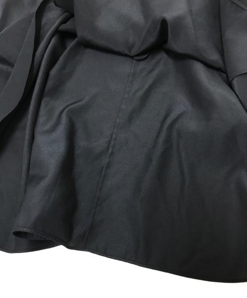 ROKH（ロク）ROKH (ロク) SILK MIX CAP SLEEVE BLOUSE ブラック サイズ:38の古着・服飾アイテム