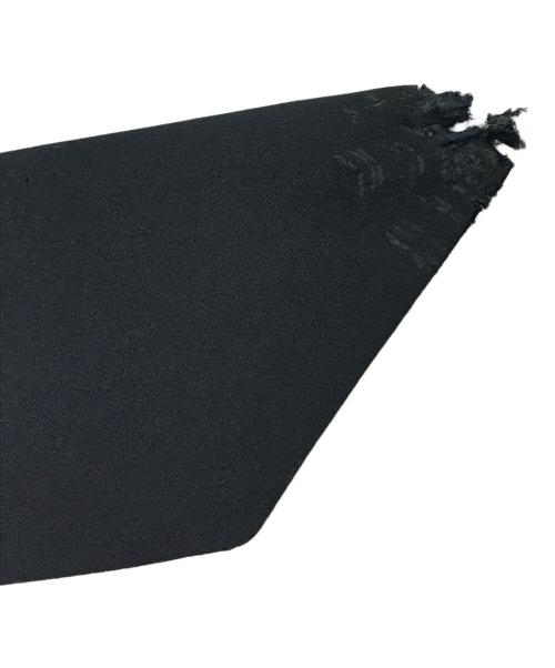 ROKH（ロク）ROKH (ロク) SILK MIX CAP SLEEVE BLOUSE ブラック サイズ:38の古着・服飾アイテム