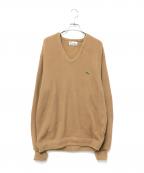 IZOD LACOSTEアイゾッド ラコステ）の古着「ニット」｜ベージュ