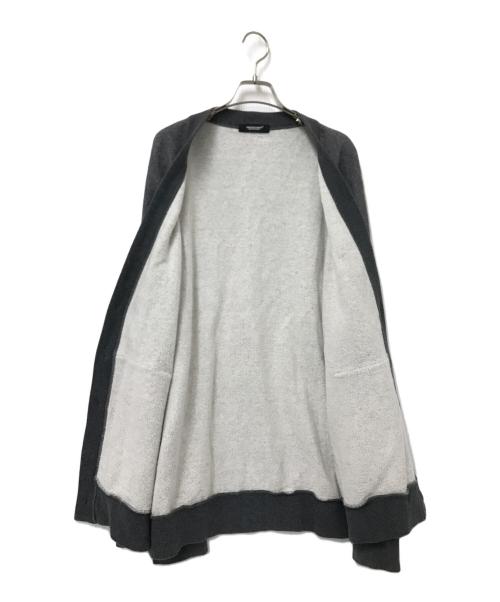 UNDERCOVER（アンダーカバー）UNDERCOVER (アンダーカバー) スウェットカーディガン グレー サイズ:3の古着・服飾アイテム