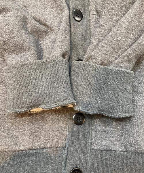 UNDERCOVER（アンダーカバー）UNDERCOVER (アンダーカバー) スウェットカーディガン グレー サイズ:3の古着・服飾アイテム