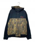 Columbiaコロンビア）の古着「フーデッドジャケット」｜ブラック×ブラウン