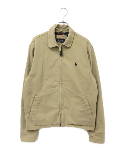 POLO RALPH LAUREN（ポロ・ラルフローレン）POLO RALPH LAUREN (ポロ・ラルフローレン) 裏地チェックスイングトップ ベージュ サイズ:Mの古着・服飾アイテム