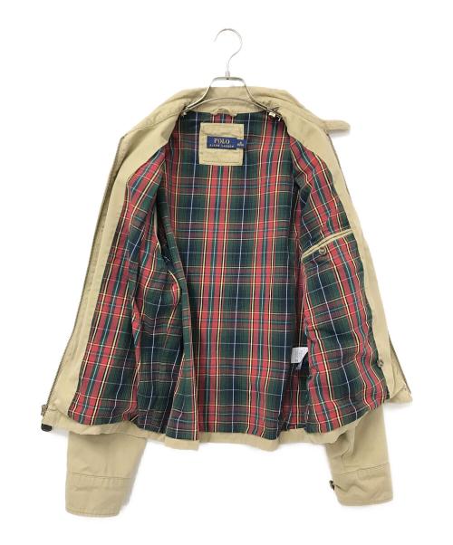 POLO RALPH LAUREN（ポロ・ラルフローレン）POLO RALPH LAUREN (ポロ・ラルフローレン) 裏地チェックスイングトップ ベージュ サイズ:Mの古着・服飾アイテム
