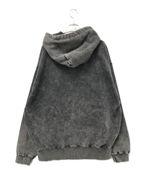 CLEL（クレイル）CLEL (クレイル) Heavy Weight Logo Embroidered Full-Zip Hoodie ブラウン サイズ:M 未使用品の古着・服飾アイテム