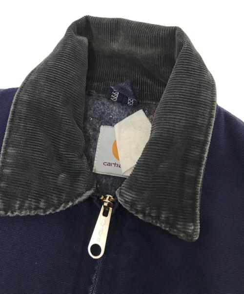 CarHartt（カーハート）CarHartt (カーハート) 裏地ブランケットデトロイトジャケット ネイビー サイズ:38の古着・服飾アイテム