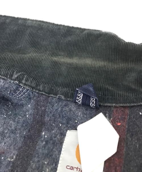 CarHartt（カーハート）CarHartt (カーハート) 裏地ブランケットデトロイトジャケット ネイビー サイズ:38の古着・服飾アイテム