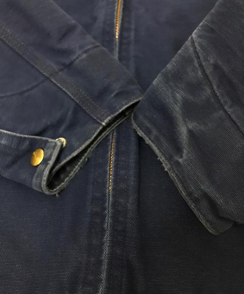 CarHartt（カーハート）CarHartt (カーハート) 裏地ブランケットデトロイトジャケット ネイビー サイズ:38の古着・服飾アイテム