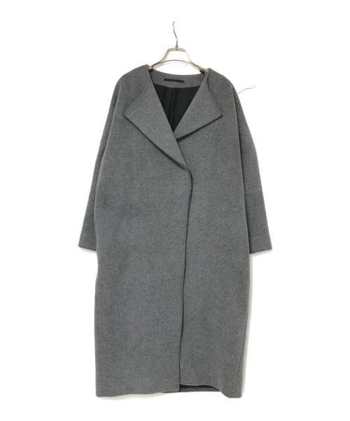 AP STUDIO（エーピーストゥディオ）AP STUDIO (エーピーストゥディオ) スーパー140s リバーコート グレー サイズ:下記参照の古着・服飾アイテム