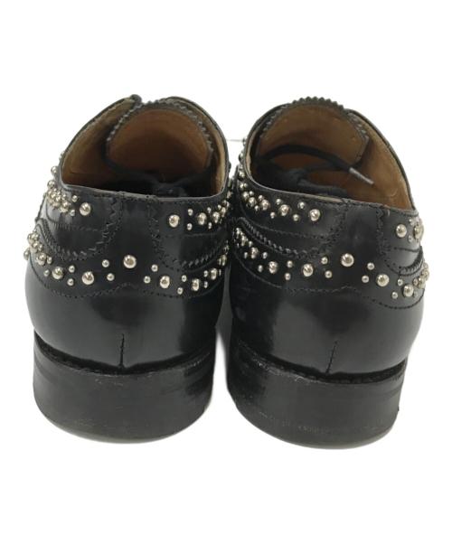 Church’s（チャーチ）Church’s (チャーチ) ウィングチップシューズ ブラック×シルバー サイズ:3 1/2の古着・服飾アイテム