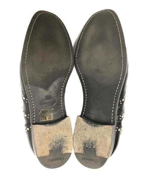 Church’s（チャーチ）Church’s (チャーチ) ウィングチップシューズ ブラック×シルバー サイズ:3 1/2の古着・服飾アイテム