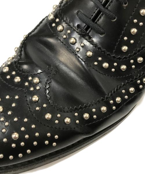 Church’s（チャーチ）Church’s (チャーチ) ウィングチップシューズ ブラック×シルバー サイズ:3 1/2の古着・服飾アイテム