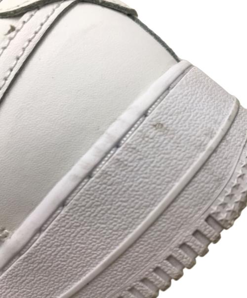 NIKE（ナイキ）NIKE (ナイキ) ガールズ エア フォース 1 ホワイト サイズ:24.5cmの古着・服飾アイテム