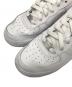 中古・古着 NIKE (ナイキ) ガールズ エア フォース 1 ホワイト サイズ:24.5cm：5000円