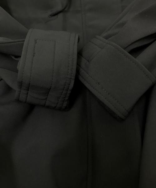 uiscel（ユイセル）uiscel (ユイセル) 撥水スタンドカラーロングコート ブラック サイズ:Mの古着・服飾アイテム