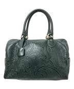 ETROエトロ）の古着「マルゴットミニボストンバッグ」｜グリーン