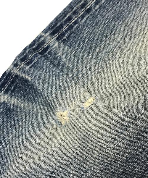 Hysteric Glamour（ヒステリックグラマー）Hysteric Glamour (ヒステリックグラマー) ダメージデニムパンツ インディゴ サイズ:W32の古着・服飾アイテム