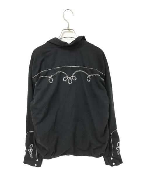 BACKERS（バッカーズ）BACKERS (バッカーズ) 50's復刻ウエスタンシャツジャケット ブラック サイズ:Mの古着・服飾アイテム