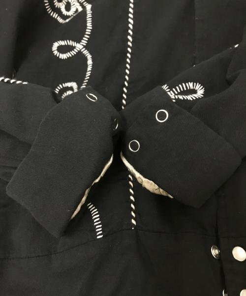 BACKERS（バッカーズ）BACKERS (バッカーズ) 50's復刻ウエスタンシャツジャケット ブラック サイズ:Mの古着・服飾アイテム