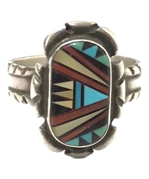 zuni（ズニ）zuni (ズニ) ZUNI族リング ブルー サイズ:下記参照の古着・服飾アイテム