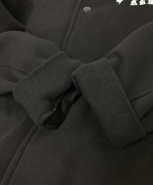 KRHYME DENIM（クライムデニム）KRHYME DENIM (クライムデニム) 刺繍スタジャン ブラック サイズ:XLの古着・服飾アイテム