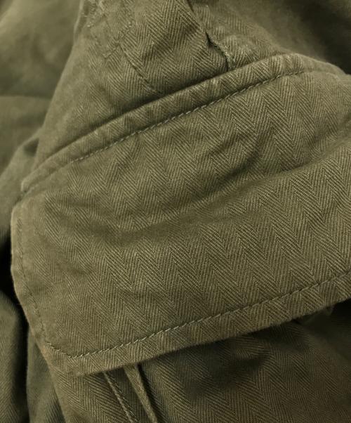 HOUSTON（ヒューストン）HOUSTON (ヒューストン) カーゴパンツ オリーブ サイズ:24の古着・服飾アイテム