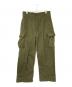 HOUSTON（ヒューストン）の古着「カーゴパンツ」｜オリーブ