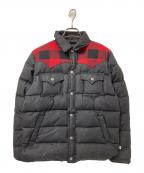 Pen Fieldペンフィールド）の古着「ダウンジャケット」｜ブラック×レッド