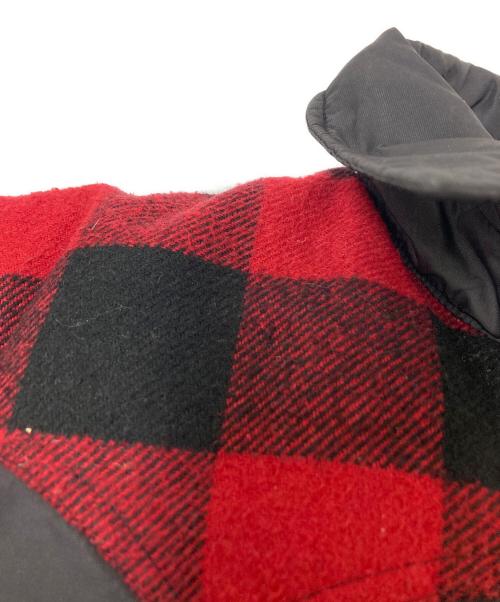 Pen Field（ペンフィールド）Pen Field (ペンフィールド) ダウンジャケット ブラック×レッド サイズ:XSの古着・服飾アイテム