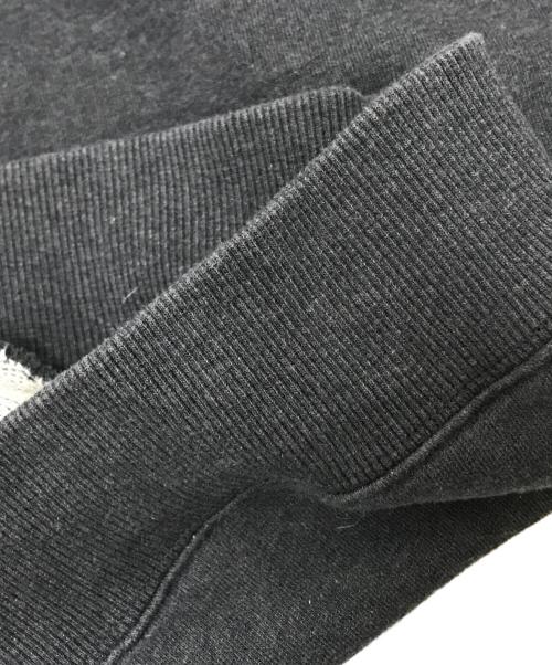 MSGM（エムエスジーエム）MSGM (エムエスジーエム) フードロゴプルオーバーパーカー グレー サイズ:XSの古着・服飾アイテム