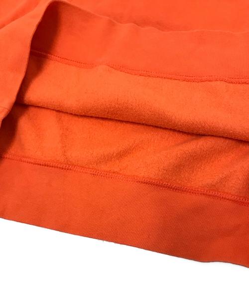 NIKE（ナイキ）NIKE (ナイキ) ロゴプリントパーカー オレンジ サイズ:Mの古着・服飾アイテム