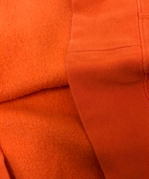 NIKE（ナイキ）NIKE (ナイキ) ロゴプリントパーカー オレンジ サイズ:Mの古着・服飾アイテム