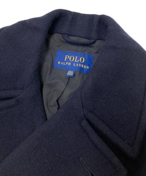 POLO RALPH LAUREN（ポロ・ラルフローレン）POLO RALPH LAUREN (ポロ・ラルフローレン) Pコート ネイビー サイズ:40sの古着・服飾アイテム