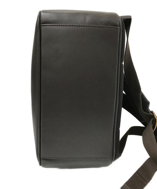 POLO RALPH LAUREN（ポロ・ラルフローレン）POLO RALPH LAUREN (ポロ・ラルフローレン) スムーズレザーバックパック ダークブラウン サイズ:下記参照の古着・服飾アイテム