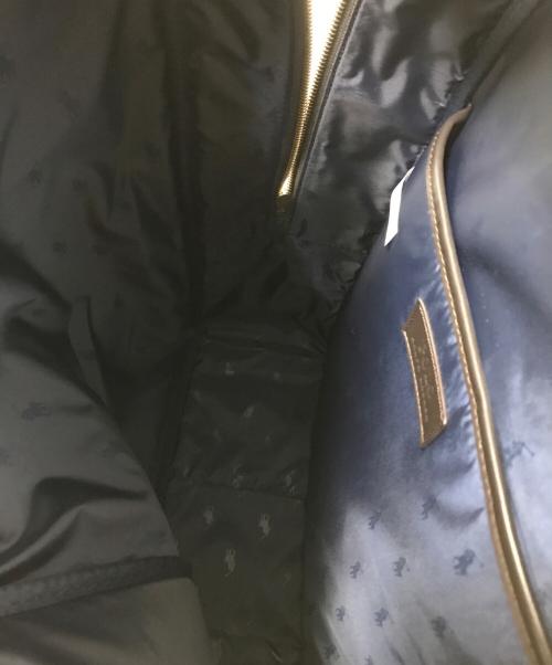 POLO RALPH LAUREN（ポロ・ラルフローレン）POLO RALPH LAUREN (ポロ・ラルフローレン) スムーズレザーバックパック ダークブラウン サイズ:下記参照の古着・服飾アイテム