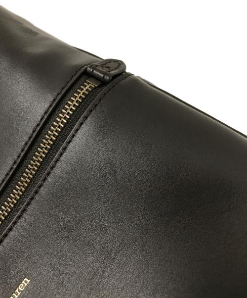 POLO RALPH LAUREN（ポロ・ラルフローレン）POLO RALPH LAUREN (ポロ・ラルフローレン) スムーズレザーバックパック ダークブラウン サイズ:下記参照の古着・服飾アイテム