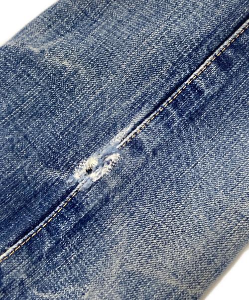 Hysteric Glamour（ヒステリックグラマー）Hysteric Glamour (ヒステリックグラマー) ダメージデニムパンツ インディゴ サイズ:Mの古着・服飾アイテム