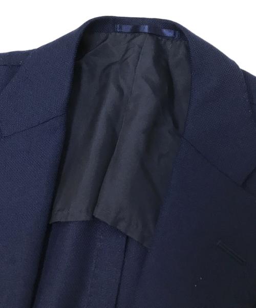 TOMORROW LAND PILGRIM（トゥモローランド ピルグリム）TOMORROW LAND PILGRIM (トゥモローランド ピルグリム) ウールテーラードジャケット ネイビー サイズ:48の古着・服飾アイテム