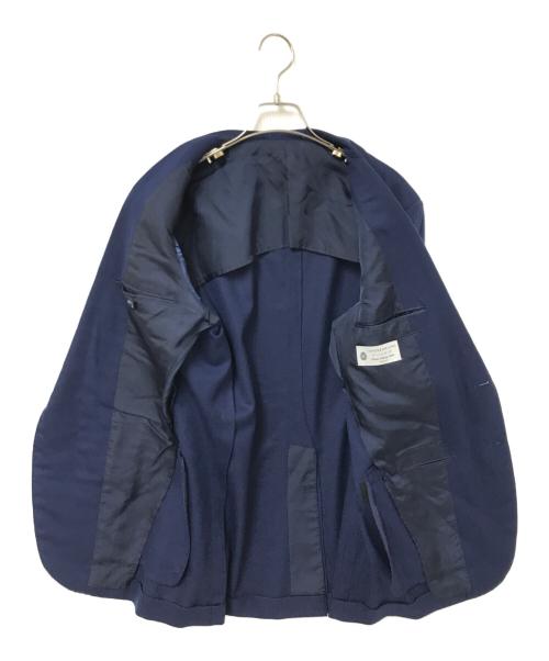 TOMORROW LAND PILGRIM（トゥモローランド ピルグリム）TOMORROW LAND PILGRIM (トゥモローランド ピルグリム) ウールテーラードジャケット ネイビー サイズ:48の古着・服飾アイテム