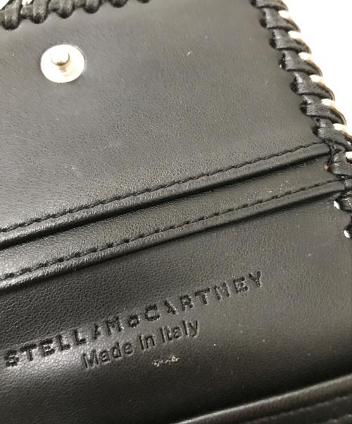 STELLA McCARTNEY（ステラマッカートニー）STELLA McCARTNEY (ステラマッカートニー) ファラベラ スモールフラップウォレット ブラック サイズ:下記参照の古着・服飾アイテム