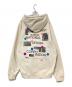 stussy (ステューシー) DOT COLLAGE HOODIE ベージュ サイズ:L：4500円