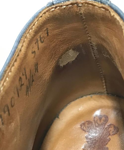 Tricker's（トリッカーズ）Tricker's (トリッカーズ) ウィングチップシューズ ブラック サイズ:4 1/2-4の古着・服飾アイテム