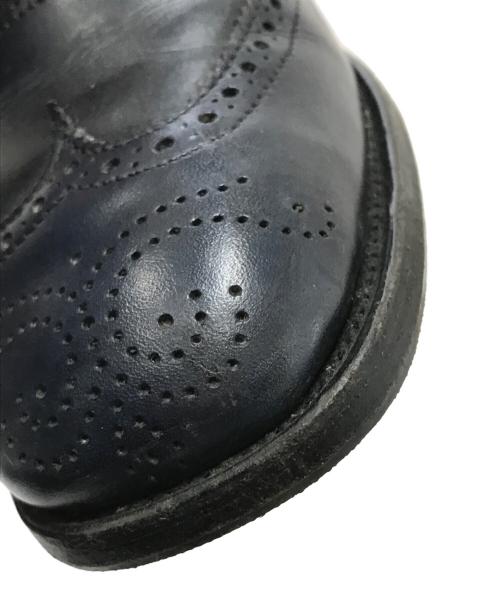 Tricker's（トリッカーズ）Tricker's (トリッカーズ) ウィングチップシューズ ブラック サイズ:4 1/2-4の古着・服飾アイテム