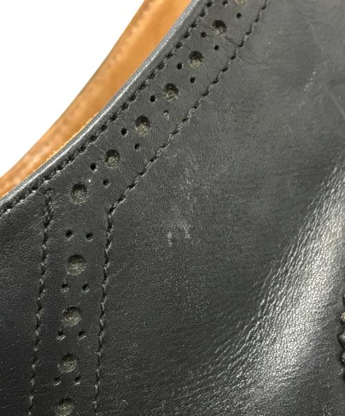 Tricker's（トリッカーズ）Tricker's (トリッカーズ) ウィングチップシューズ ブラック サイズ:4 1/2-4の古着・服飾アイテム