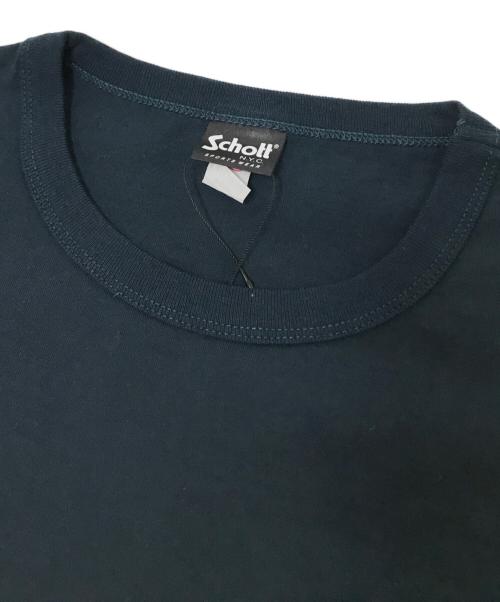Schott（ショット）Schott (ショット) プリントTシャツ ネイビー サイズ:XL 未使用品の古着・服飾アイテム