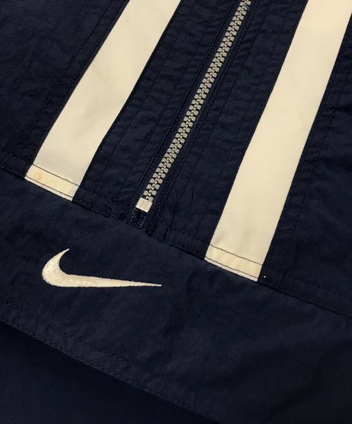 NIKE（ナイキ）NIKE (ナイキ) 90‘Sハーフジップナイロンプルオーバー ネイビー サイズ:Mの古着・服飾アイテム