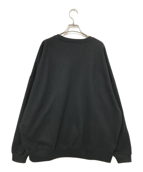 APPLEBUM（アップルバム）APPLEBUM (アップルバム) “APBM” Crew Sweat ブラック サイズ:XLの古着・服飾アイテム