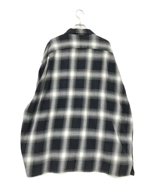 NAUTICA（ノーティカ）NAUTICA (ノーティカ) オンブレチェックシャツ ブラック サイズ:XLの古着・服飾アイテム