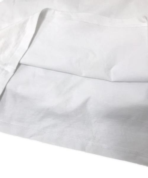 HERMES（エルメス）HERMES (エルメス) Hロゴ刺繍半袖ワンピース ホワイト サイズ:38の古着・服飾アイテム
